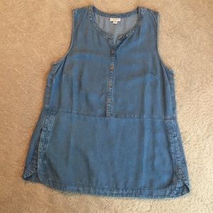 J Jill tencel sleeveless top